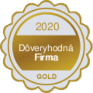 Obrázok dôveryhodná firma 2020 gold